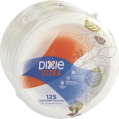 Dixie Heavy-weight Paper Plates by GP Pro (SXP10PATH)