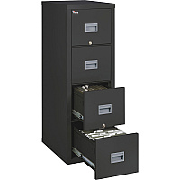 FireKing Patriot Series 4-Drawer Vertical Files (FIR4P1825CBL)