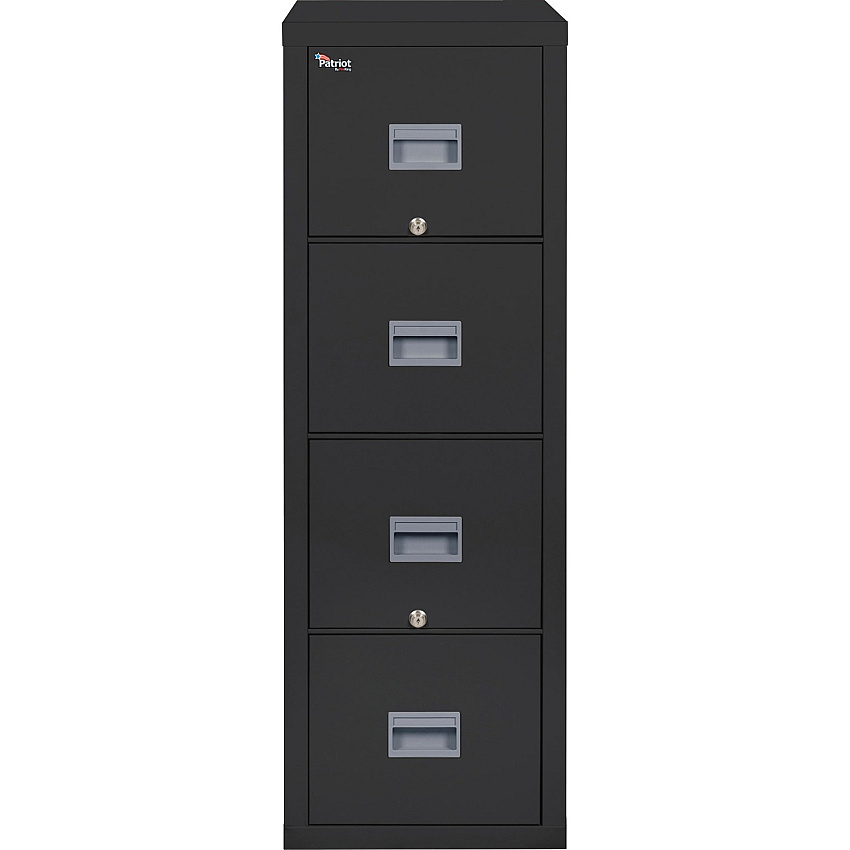 FireKing Patriot Series 4-Drawer Vertical Fire Files (FIR4P1831CBL)