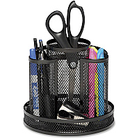 Rolodex Workspace Mesh Spinning Supply Caddy (ROL1773083)