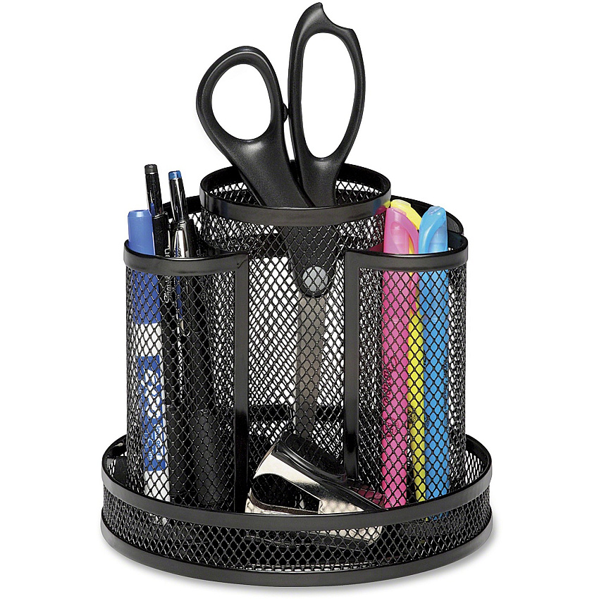 Rolodex Workspace Mesh Spinning Supply Caddy (ROL1773083)