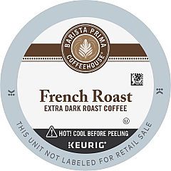 Barista Prima Coffeehouse K-Cup French Roast Coffee (GMT6611)