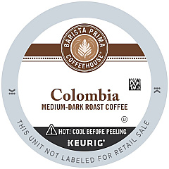 Barista Prima Coffeehouse K-Cup Colombia Coffee (GMT6613)
