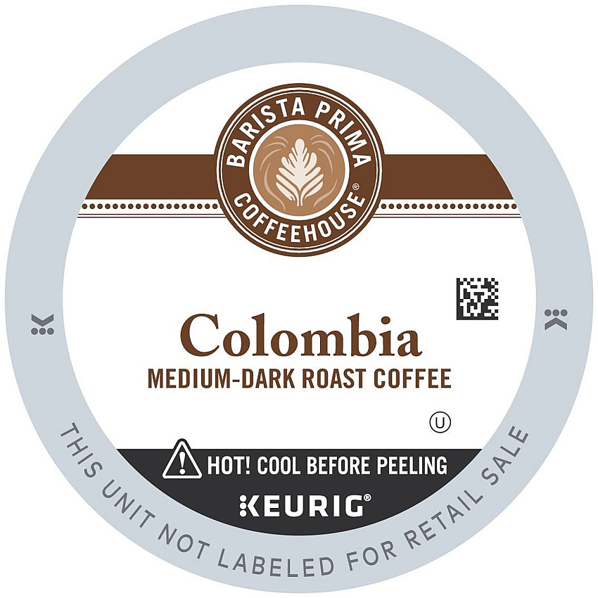 Barista Prima Coffeehouse K-Cup Colombia Coffee (GMT6613)