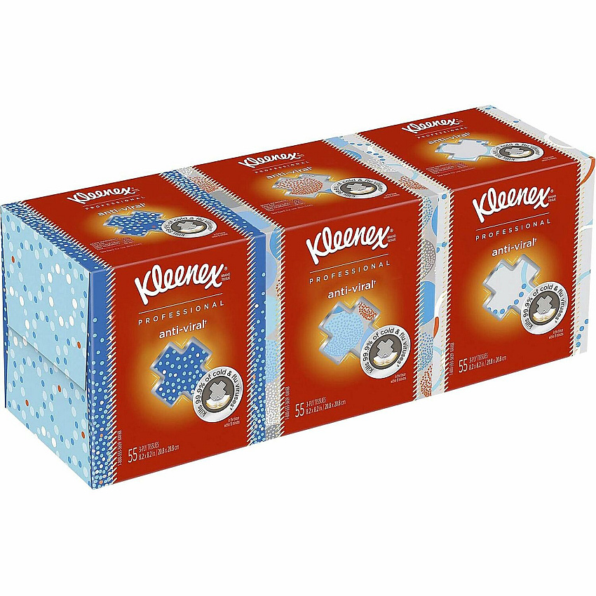 Kleenex Professional Anti-Viral Facial Tissue (KCC21286)
