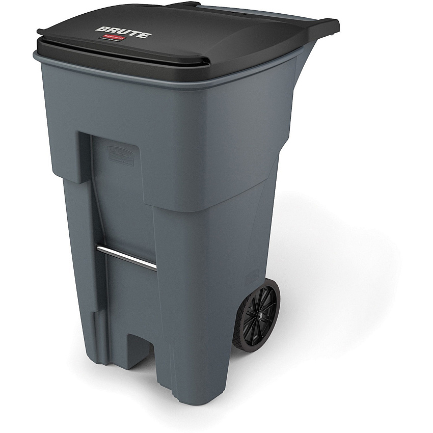 Rubbermaid Commercial Big Wheel General Roll-out Container (RCP9W2100GY)