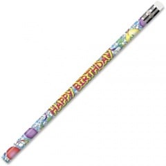 Moon Products Happy Birthday Design No. 2 Pencils (7940B)