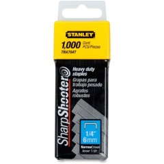 Stanley SharpShooter Heavy-Duty 1/4" Staples (TRA704T)