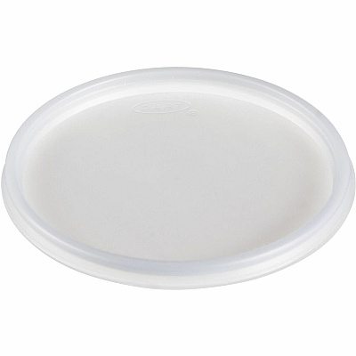 Dart 20 oz HIPS Plastic Non-vented Lid - Translucent (DCC20JLNV)