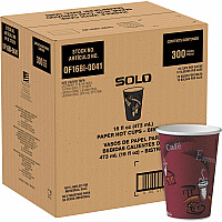 Solo 16 oz Bistro Design Hot Cups (SCCOF16BI0041)