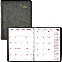 Brownline Monthly Planner (CB1262BLK)