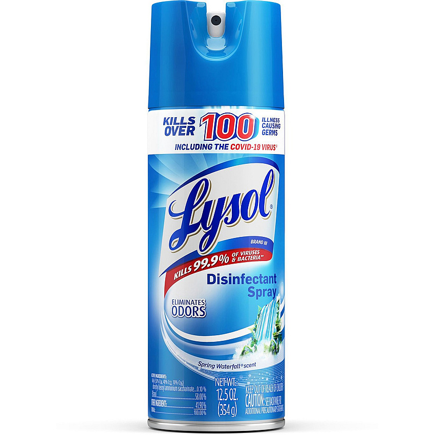 LYSOL Spring Waterfall Disinfectant Spray (RAC02845EA)
