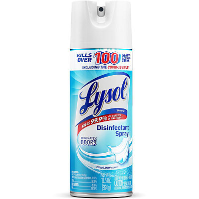 LYSOL Crisp Linen Disinfectant Spray (RAC74186EA)