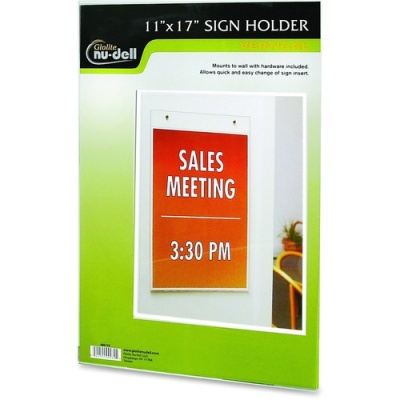 NuDell NuDell Wall Sign Holder (38017Z)