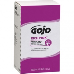GOJO Rich Pink Antibacterial Lotion Soap Refill (722004)