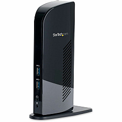 StarTech Dual Monitor Usb 3.0 Laptop Docking Station With Hdmi & Dvi/vga, 6x Usb-a Hub, Gb E, Audio, Universal Type-a Dock - Windows/mac Os/chrome Os (USB3SDOCKHD)