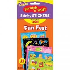 TREND Fun Fest Stinky Stickers Variety Pack (T83906)