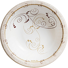 Solo Symphony 12 oz Heavyweight Paper Bowls (SCCHB12J8001CT)