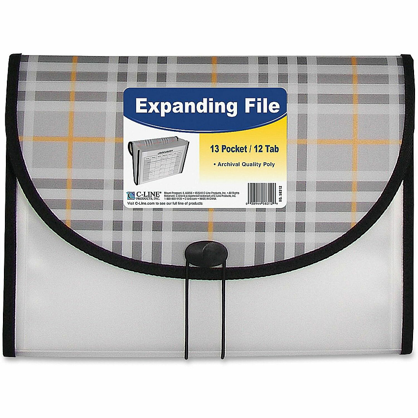C-Line 13-Pocket Expanding File (CLI58312)