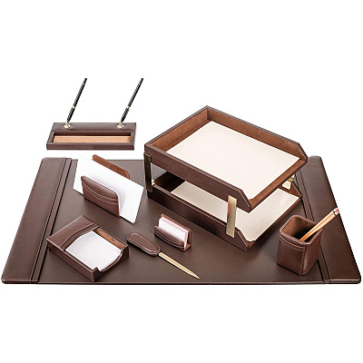 Dacasso Leather Desk Set (D3420)