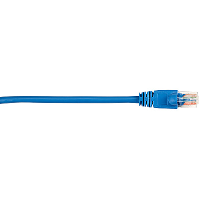Black Box Cat5e 100-mhz Molded Snagless Stranded Ethernet Patch Cable - Unshielded (utp), Cm Pvc (rj45 M/m), Blue, 5-ft. (1.5-m) (CAT5EPC005BL)