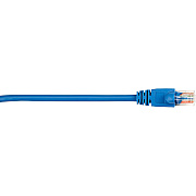 Black Box Cat5e 100-mhz Molded Snagless Stranded Ethernet Patch Cable-unshielded (utp), Cm Pvc (rj45 M/m), Blue, 15-ft. (4.6-m) (CAT5EPC015BL)