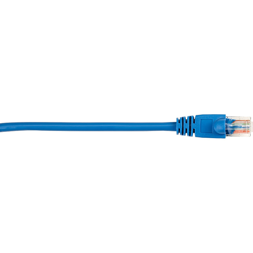 Black Box Cat5e 100-mhz Molded Snagless Stranded Ethernet Patch Cable-unshielded (utp), Cm Pvc (rj45 M/m), Blue, 15-ft. (4.6-m) (CAT5EPC015BL)