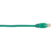Black Box Cat5e 100-mhz Molded Snagless Stranded Ethernet Patch Cable-unshielded (utp), Cm Pvc (rj45 M/m), Green, 7-ft. (2.1-m) (CAT5EPC007GN)