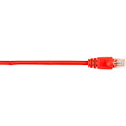 Black Box Cat5e 100-mhz Molded Snagless Stranded Ethernet Patch Cable - Unshielded (utp), Cm Pvc (rj45 M/m), Red, 10-ft. (3.0-m) (CAT5EPC010RD)