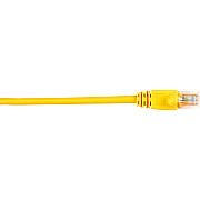 Black Box Cat5e 100-mhz Molded Snagless Stranded Ethernet Patch Cable-unshielded (utp), Cm Pvc (rj45 M/m), Yellow, 3-ft. (0.9-m) (CAT5EPC003YL)