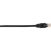 Black Box Cat5e 100-mhz Molded Snagless Stranded Ethernet Patch Cable-unshielded (utp), Cm Pvc (rj45 M/m), Black, 15-ft. (4.6-m) (CAT5EPC015BK)