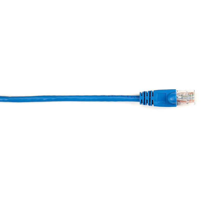 Black Box Cat6 250-mhz Molded Snagless Stranded Ethernet Patch Cable - Unshielded (utp), Cm Pvc (rj45 M/m), Blue, 15-ft. (4.6-m) (CAT6PC015BL)
