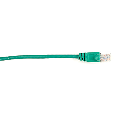 Black Box Cat6 250-mhz Molded Snagless Stranded Ethernet Patch Cable - Unshielded (utp), Cm Pvc (rj45 M/m), Green, 3-ft. (0.9-m) (CAT6PC003GN)