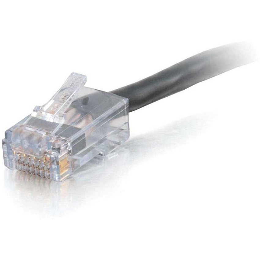 C2G 5ft Cat6 Non-booted Pln Cbl-blk (15293)