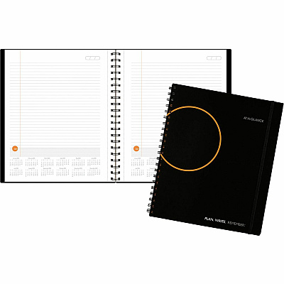 AT-A-GLANCE Plan. Write. Remember. Undated Planning Notebook with Reference Calendars (AAG70620905)