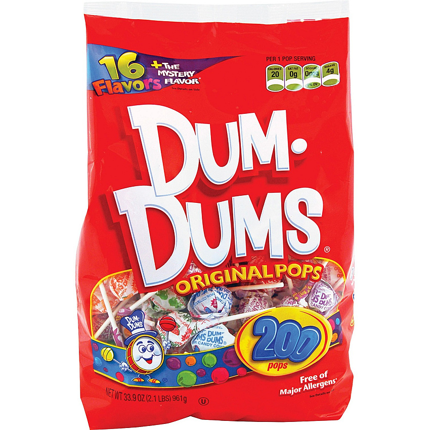 Dum Dum Pops Original Candy (SPA71)