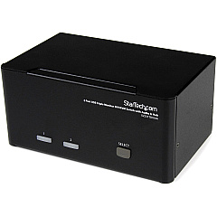 StarTech 2 Port Triple Monitor Dvi Usb Kvm (SV231TDVIUA)