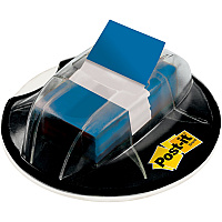 Post-it Flags in Desk Grip Dispenser (MMM680HVBE)