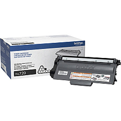 Brother Genuine TN720 Mono Laser Black Toner Cartridge