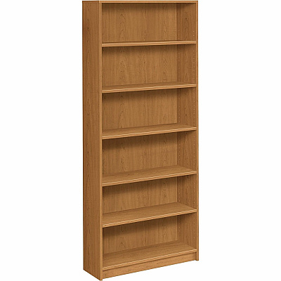 HON 1870 Series Bookcase | 6 Shelves | 36"W | Harvest Finish (HON1877C)