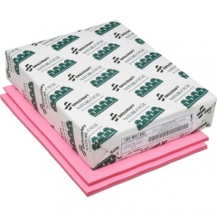 Skilcraft Neon Copy & Multipurpose Paper - Neon Pink - Recycled - 30% Recycled Content (3982680)