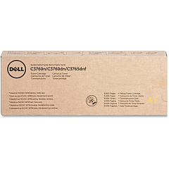 Dell Original Laser Toner Cartridge - Yellow - 1 Each (DLLMD8G4)