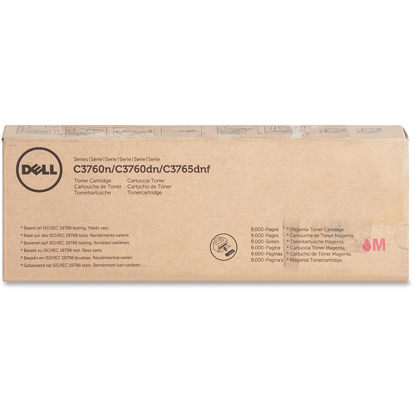 Dell Original Extra High Yield Laser Toner Cartridge - Magenta - 1 Each (DLLXKGFP)