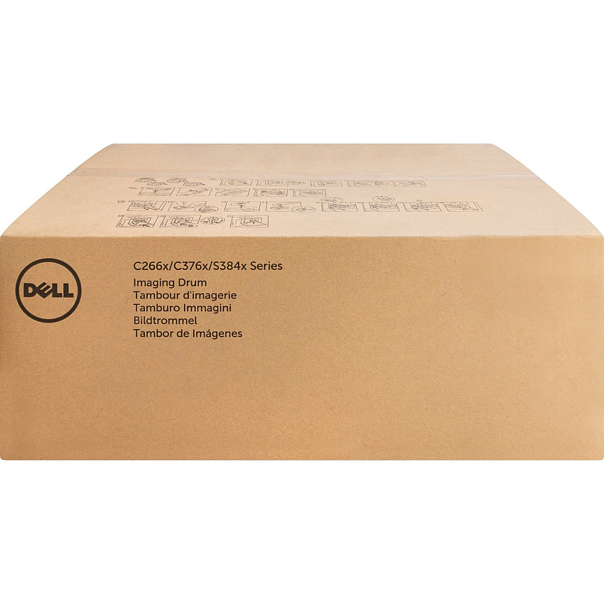 Dell Imaging Drum Kit for C3760n/ C3760dn/ C3765dnf Color Laser Printers (DLLTWR5P)