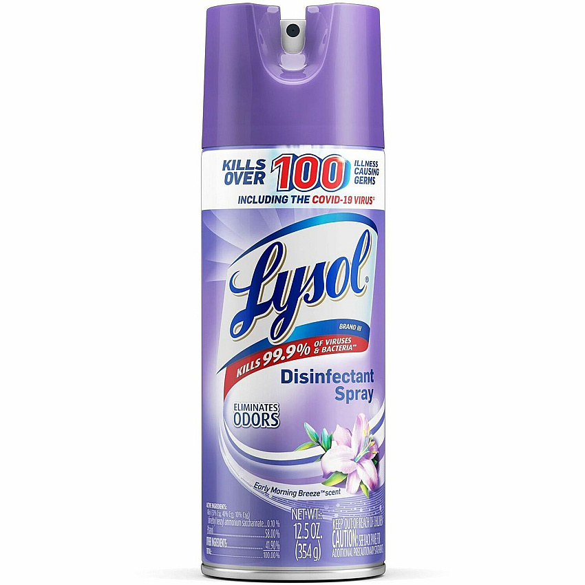 LYSOL Early Morning Breeze Disinfectant Spray (RAC80833EA)