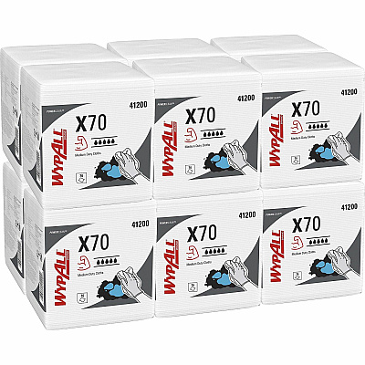 Wypall PowerClean X70 Medium Duty Cloths (KCC41200)
