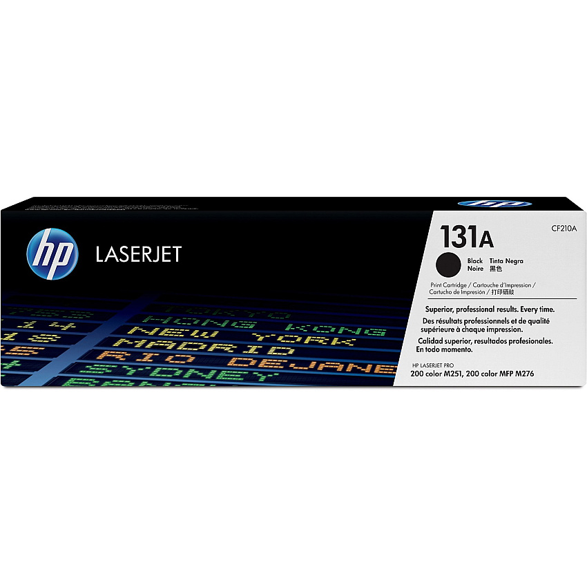 HP 131A (HEWCF210A) Original Laser Toner Cartridge - Single Pack - Black - 1 Each