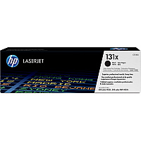 HP 131X (HEWCF210X) Original Laser Toner Cartridge - Single Pack - Black - 1 Each