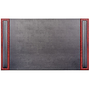 Dacasso Rosewood & Leather Side-Rail Desk Pad (P8001)