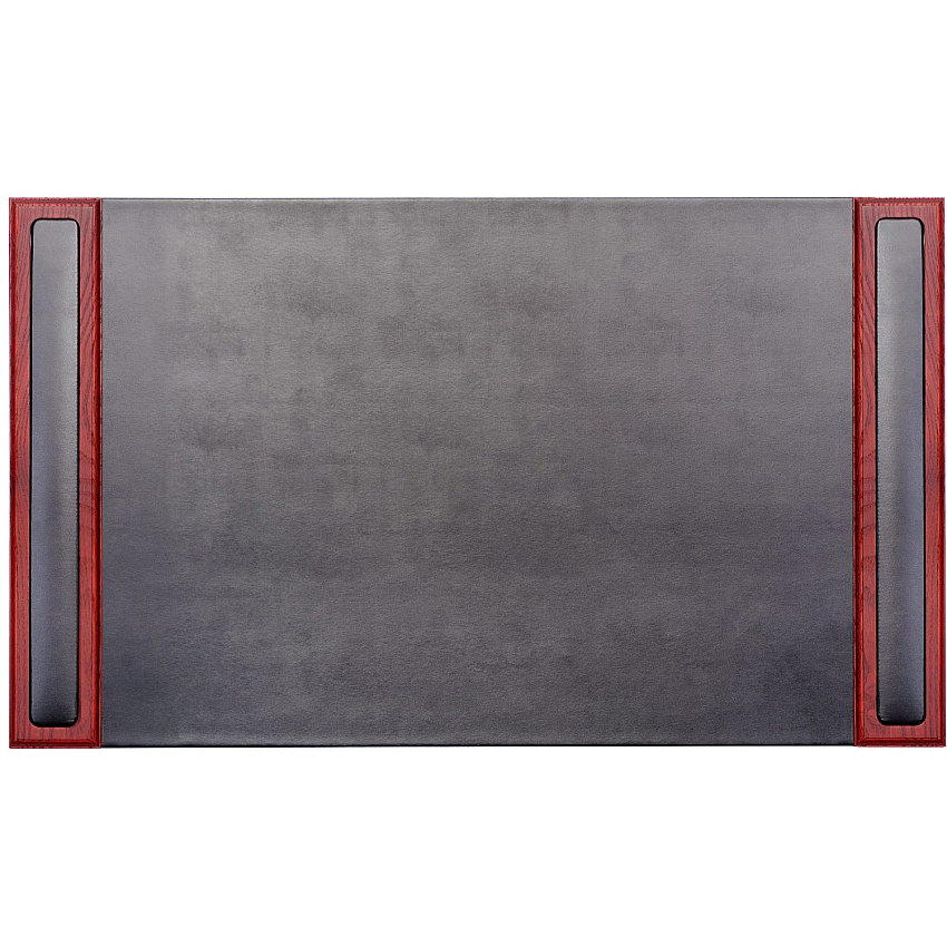 Dacasso Rosewood & Leather Side-Rail Desk Pad (P8001)